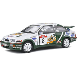 Solido S1806102 Aucun FORD SIERRA COSWORTH, White, 1/18Ã¨me
