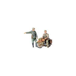 Tamiya 300035241Â 1/35Â Diorama Set Motorcycle with Signpost