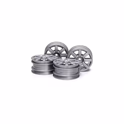 TAMIYA 51334 M-Chassis Flat 8-Spoke Wheels 4 Pcs.