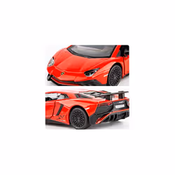 TGRCM-CZ 1/36 Scale Aventador LP700-4 Casting Car Model, Zinc Alloy Toy Car for kids, Pull Back Vehicles