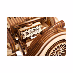 UGEARS Roadster - Mechanical Wooden Model Kit 70052