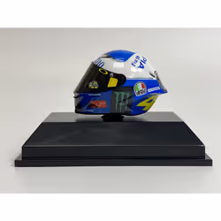 Valentino Rossi AGV Helmet MotoGP Misano Race 2 2020 1:8 Scale Minichamps 399200086