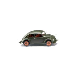 Wiking 083018 VW Pretzel Beetle Dark Matt Green 1946