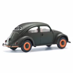 Wiking 083018 VW Pretzel Beetle Dark Matt Green 1946
