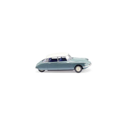 Wiking Citroen ID 19 Alpine Blue/Grey White 1957-69 HO Gauge 80712