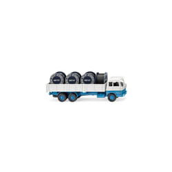 Wiking Hanomag Henschel Flatbed Truck Kabelwerke Rheydt 1969-71 HO WK043309