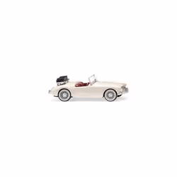 Wiking MG A Roadster Pearl White 1955-62 HO Gauge WK081805