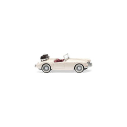 Wiking MG A Roadster Pearl White 1955-62 HO Gauge WK081805