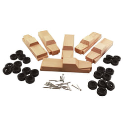 Woodland Scenics Truckster Pre-Cuts W/Wheels And Axels 6/Pkg-P4059