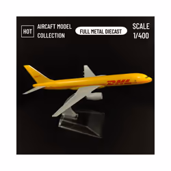 Scale 1:400 Metal Aircraft Replica DHL Boeing 757 Airplane Diecast Model Plane Aeroplane Home Office - 145.Alitalia B777