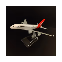 Scale 1:400 Metal Aircraft Model, Qantas A380 Airplane Diecast Plane Aeroplane Home Office Decor Mini - 119.VIRGIN B747