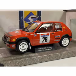 Peugeot 205 Rallye T.D.Corse 1990 #26H Devin 1:18 Solido 1801709
