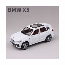 Caipo 1:32 BMW X5M X5 SUV Alloy Model Car Toy Diecasts Casting Pull Back Sound and Light Car Toys For