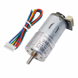 Chihai CHR-GM25-270ABHL DC7.4V Hall Encoder DC Gear Motor with Encoder Speed Dial Reducer