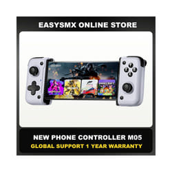 EasySMX M05 Type C Gamepad, Cloud Gaming Mobile Phone Controller for Android Phone/Xbox Game Pass/iPhone 15, Mapping function