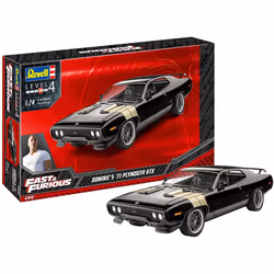Dominic's 1971 Plymouth GTX 1:24 Revell Plastic Model Kit