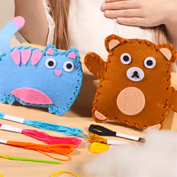 Kids Sewing Kit Doll Sewing Kit for Kid Doll Making Supplies Learn