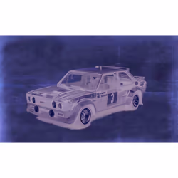 Fiat 131 Abarth Rally Olio Fiat