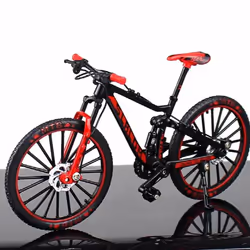 Crazy Magic Finger Bike Alloy Bicycle Model 1:10 Simulation Bicycle Bend Road Mini Racing Toys Adult Collection Movable