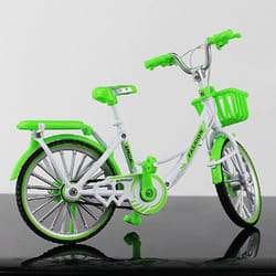 Crazy Magic Finger Bike Alloy Bicycle Model 1:10 Simulation Bicycle Bend Road Mini Racing Toys Adult Collection Home furnishing