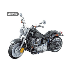 Harley Motorcycle Model Building Blocks Speed Racing Kits Children's Toys