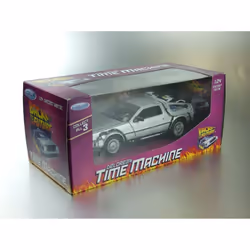 Back To The Future DeLorean Time Machine 1:24 Diecast Metal Model