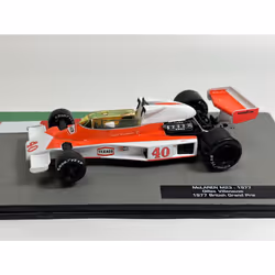 Gilles Villeneuve McLaren M23 1977 British Grand Prix 1:43 Scale F1 Collection