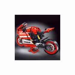 Technical Expert Famous Car Building Block MOC Motorcycle Race Speed Motorbike Assembly Bricks