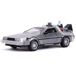 Jada Hollywood Rides Back To The Future DeLorean 1:24 Diecast Model Car