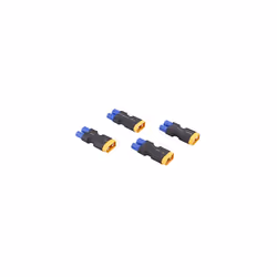 4pcs Male XT60/XT-60 to Female EC3 Connector Adapter for Turnigy Crawler 8ight