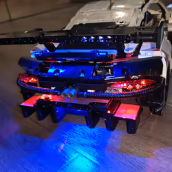 ONLY LED Light Lighting Kit For Lego 42096 Technic Porsche 911 RSR Bricks Toys