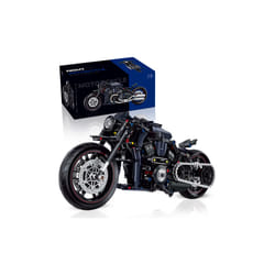 Classic Motorbike Building Model Blocks Technical Moto Racer Bricks Toys Gift