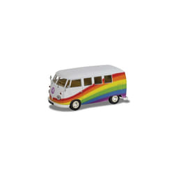 Corgi Volkswagen Campervan Peace Love And Rainbows - 1:43