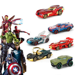 Avengers Alloy Car Model Toy Boy Metal Racing Car 6PCS Kit Gift