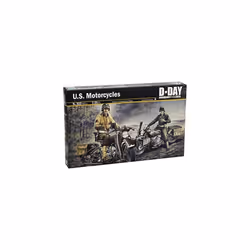 U.S. MOTORCYCLES WW2 - MILITARY VEHICLES 1:35 - Italeri 322