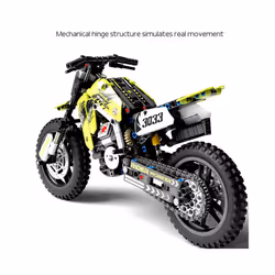 Motorcycle Building Block Set