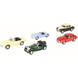 Oxford Diecast 5 Piece MG Set - 1:76 Scale