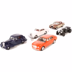 Oxford Diecast 5 Piece Bentley Set - 1:76 Scale