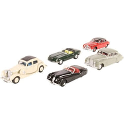 Oxford Diecast 5 Piece Jaguar Collection - 1:76 Scale