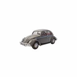 Oxford Diecast VW Beetle Anthracite OD76VWB004 OO Gauge