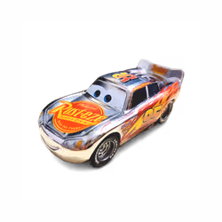 Pixar 2 Cars Queen Top Hat Guard Gold Mcqueen Alloy Toy Model Gift Kid - SliverThice