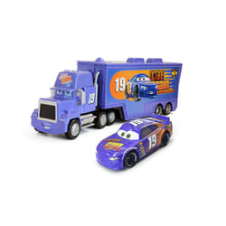 Pixar Cars McQueen King Racer Truck Car Kids Toy Set