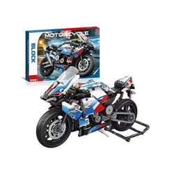 Assembly Expert Puzzle Simulation Motorcycle Building Block Model Motorcycle Building Block
