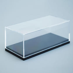 Car Model Display Box Dustproof Integrated Molding HD Transparent No Assembly No Glue