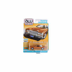 Auto-World 1975 Cadillac Eldorado, Luxury Cruisers [Orange]