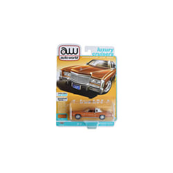 Auto-World 1975 Cadillac Eldorado, Luxury Cruisers [Orange]