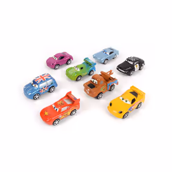 Cars Return Mini Car Toy Set With Eight Models Puzzle Childrens Enlightenment