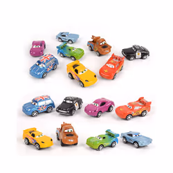 Cars Return Mini Car Toy Set With Eight Models Puzzle Childrens Enlightenment