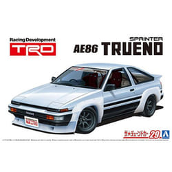 Aoshima 05896 Toyota TRD AE86 Trueno N2 '85 1:24 Model Kit