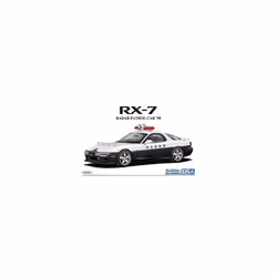 Aoshima 05922 Mazda FD3S RX-7 Radar Patrol Car '98 1:24 Plastic Model Car Kit